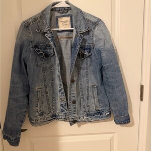 Abercrombie & Fitch Light Blue Denim Jacket